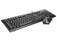 Keyboard set KRS-8372 USB, US Black