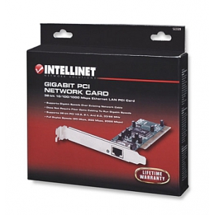 Intellinet tinklo plokštė PCI 10/100/1000 Gigabit RJ45