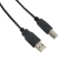 4World Kabelis USB 2.0 , tipas A-B M/M 5m, juodas