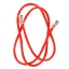 4World Patchcord kabelis RJ45, užlydytas apvalkalas, kat. 5e UTP, 1m, raudonas