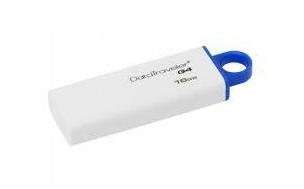 Kingston USB flash memory 16GB USB 3.0 DataTraveler I G4 - Blue
