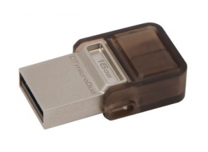 Kingston Flashdrive 16GB DT microDuo USB 3.0 micro&USB OTG
