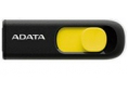 Atmintukas Adata UV128 16GB USB3, Be dangtelio, Ištraukiamas, Juodai geltonas